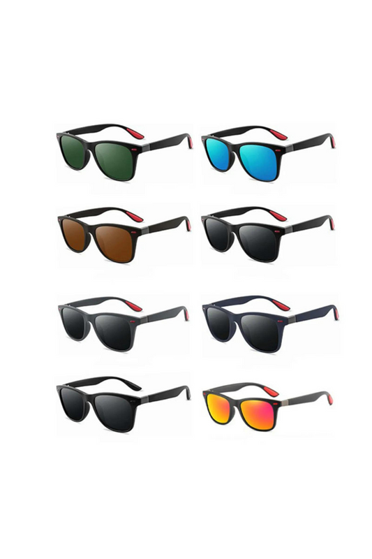 Fashion Classic Polarized Sunglasses Men Women Square Sun Glasses