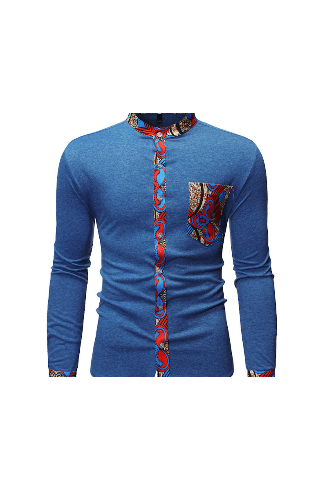 Cross Border Fashion Men's Shirt New African