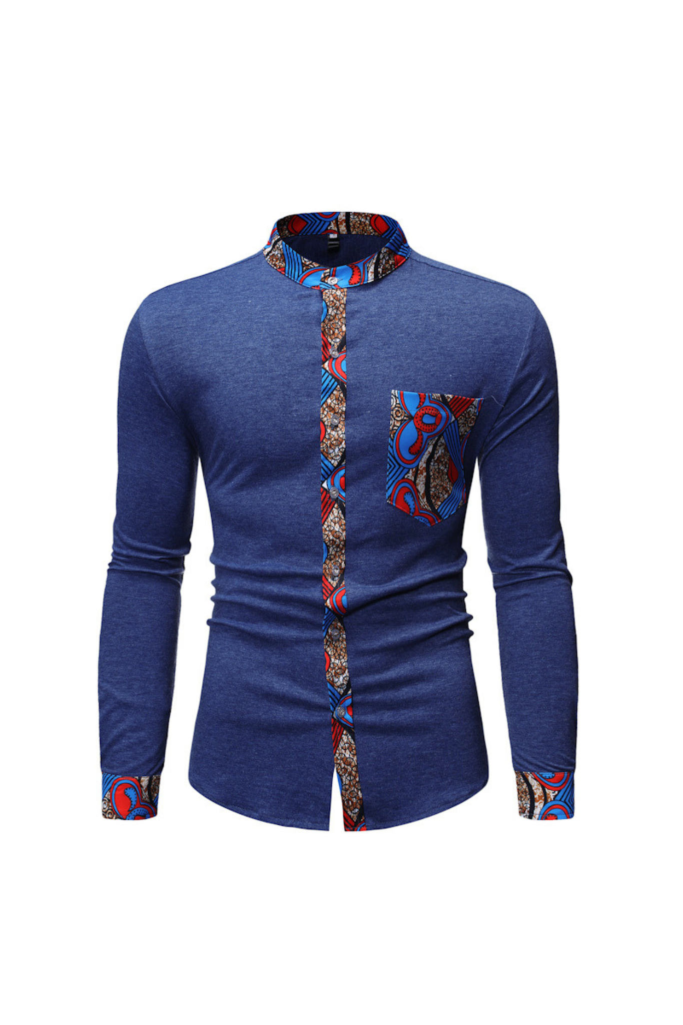 Cross Border Fashion Men's Shirt New African