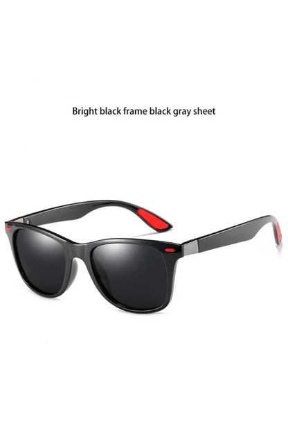 Fashion Classic Polarized Sunglasses Men Women Square Sun Glasses