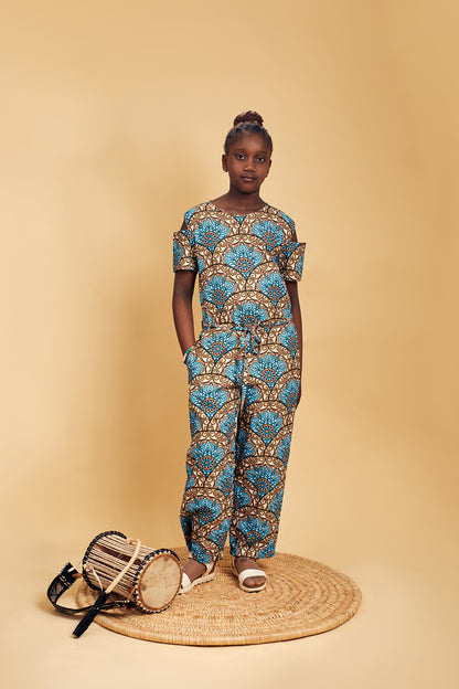 Baggy Ankara Jumpsuit - Jenny