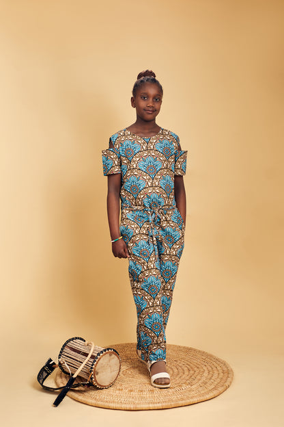 Baggy Ankara Jumpsuit - Jenny