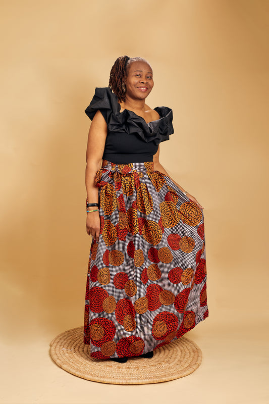 Ankara skirt - Willow