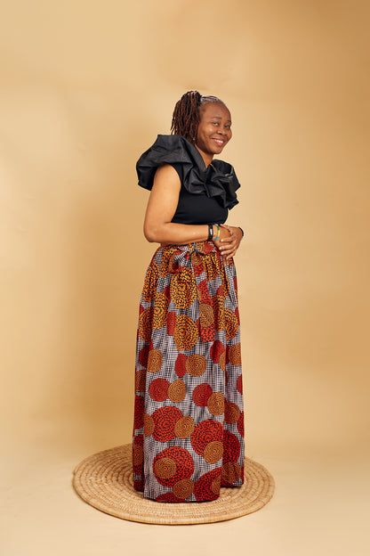 Ankara skirt - Willow