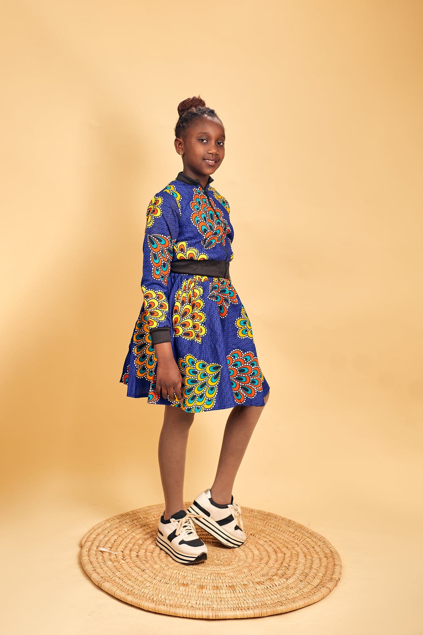 African style 2 pieces outfit set