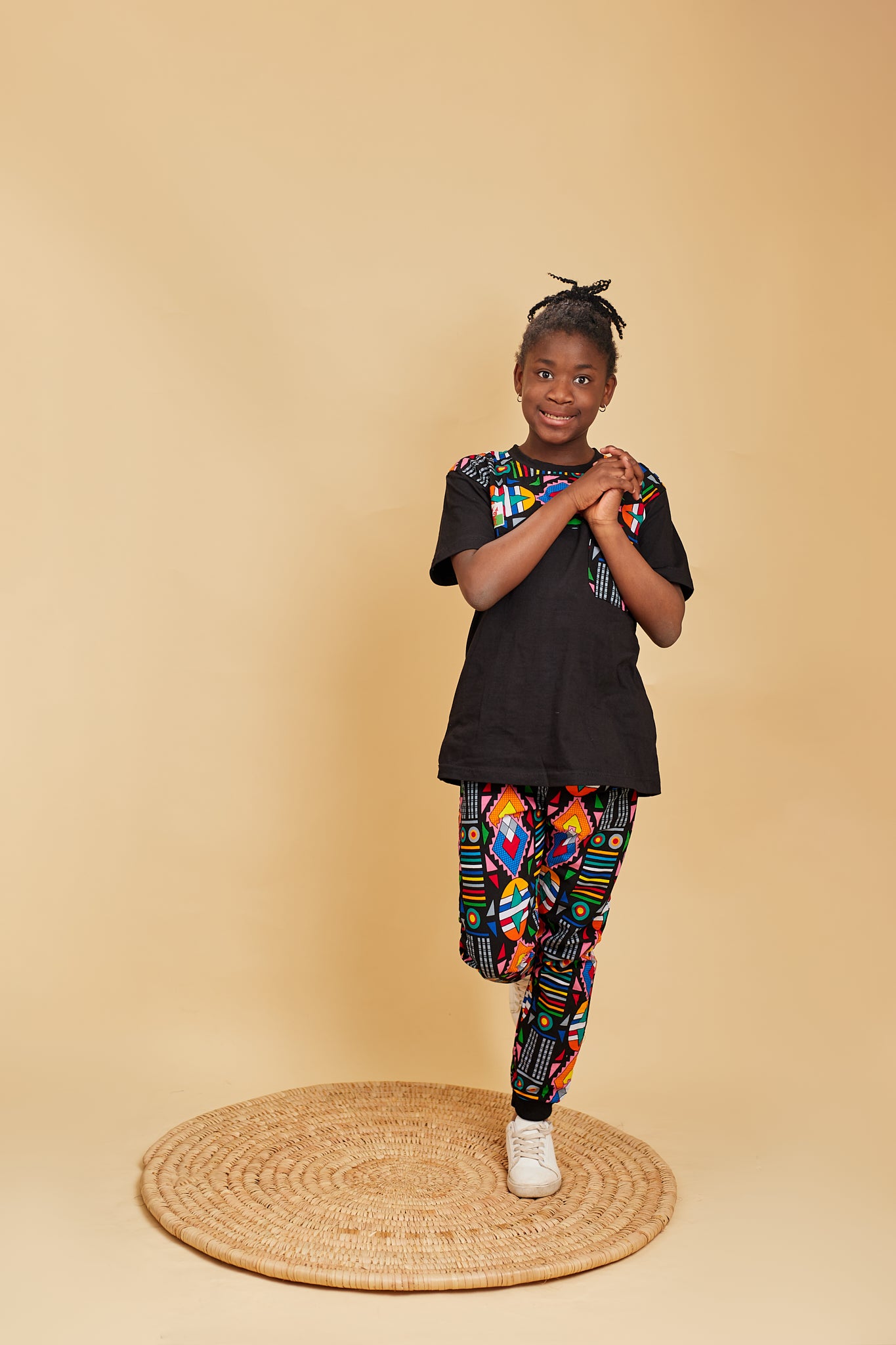 Premium Ankara T-shirts 2 pieces outfit set - Damilola