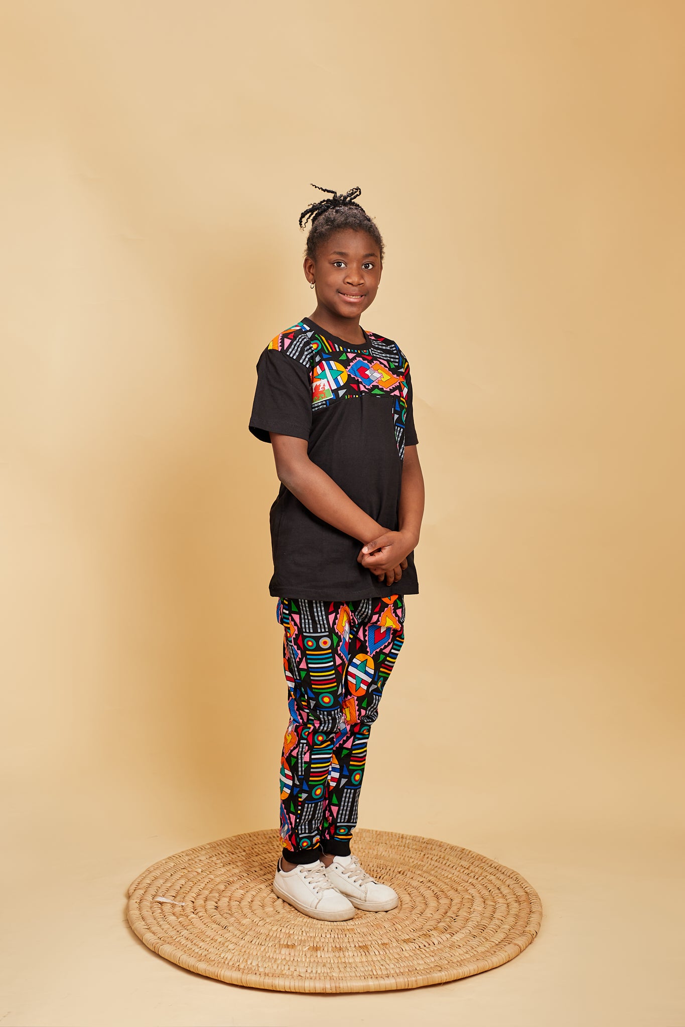 Premium Ankara T-shirts 2 pieces outfit set - Damilola