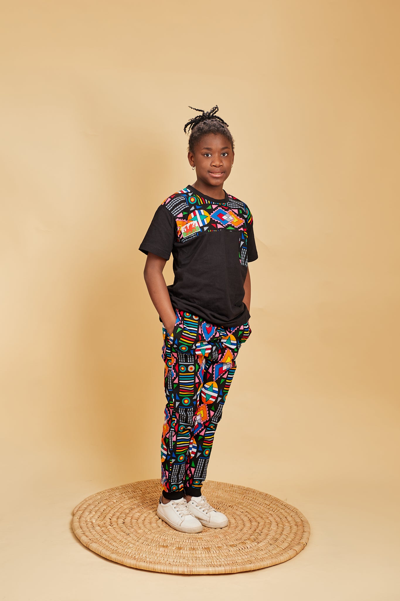 Premium Ankara T-shirts 2 pieces outfit set - Damilola