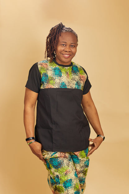 Premium Ankara T-shirts 2 pieces outfit set